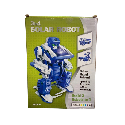 3-in-1 Solar Robot DIY Educational Tech Kit for Kids – Build, Learn & Play