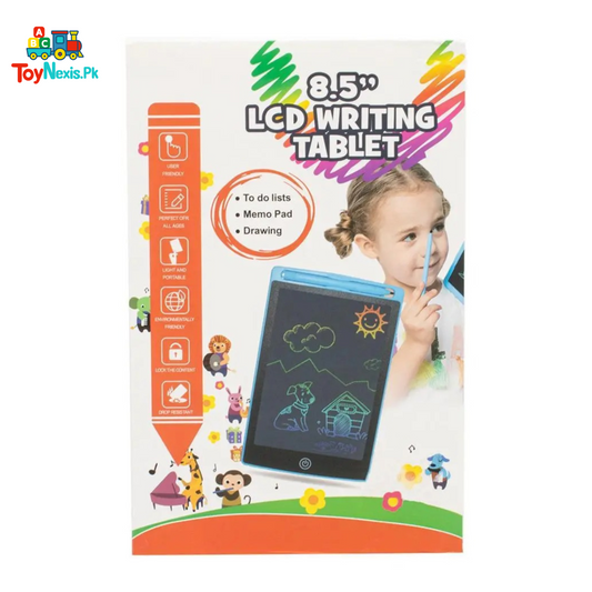 8.5 Inch LCD Writing Tablet for Kids – Reusable Digital Drawing Pad