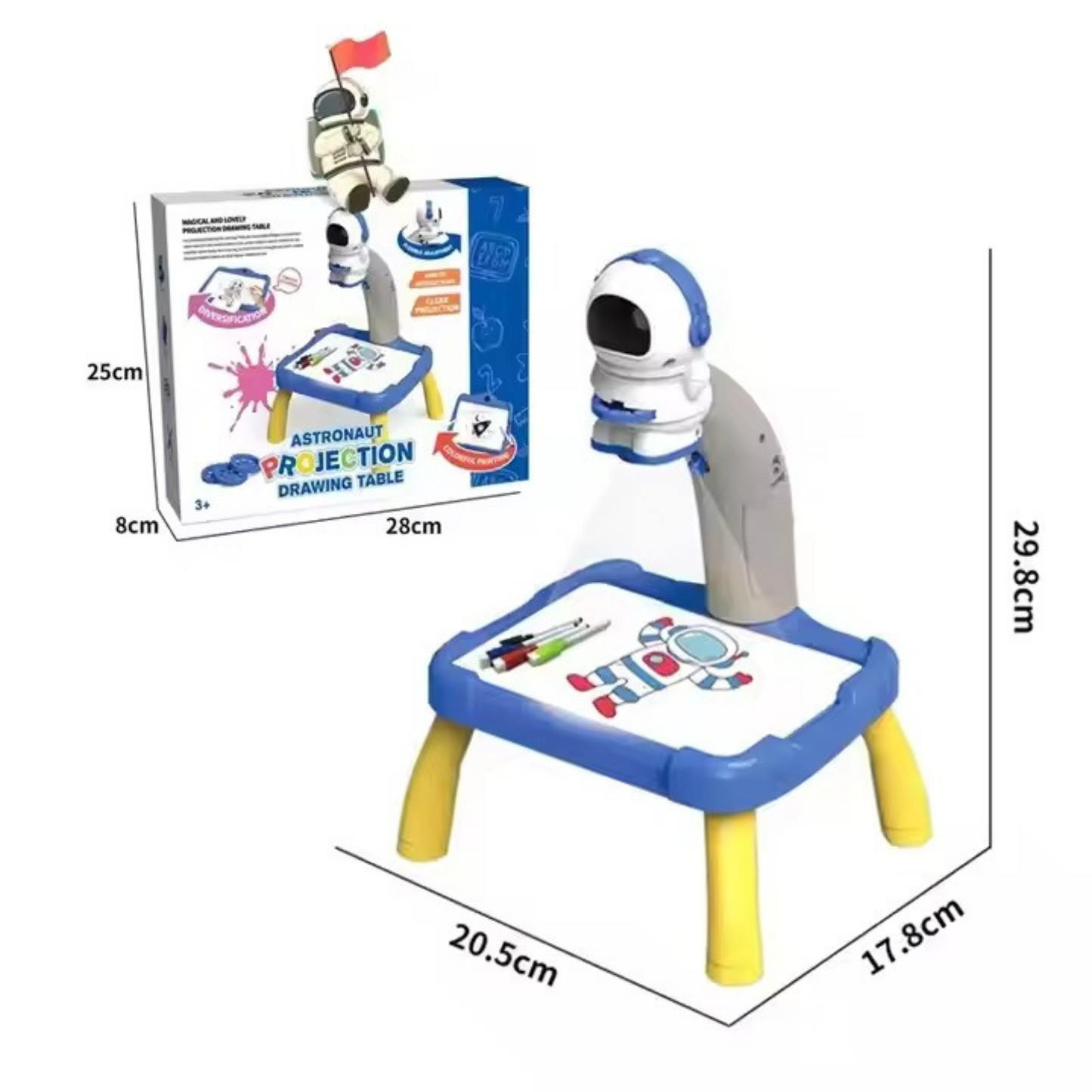 Astronaut Space Projection Drawing Table โ Creative Learning for Little Explorers!