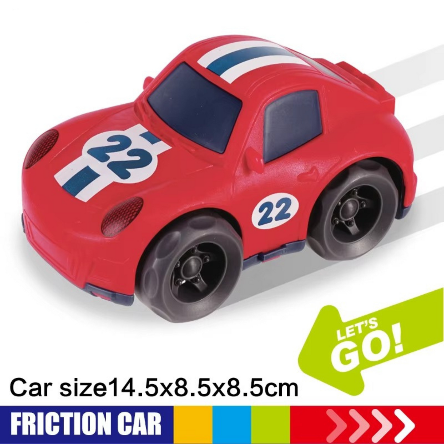Cartoon Kinetic Car Fun Set – Pack of 2 (Assorted)