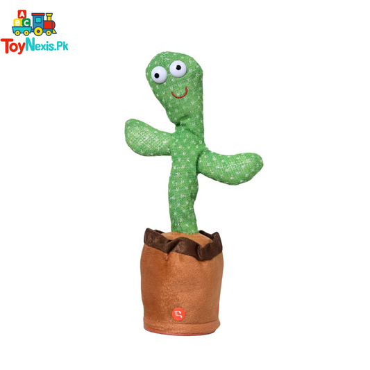 Dancing Cactus Toy – Talking, Singing & Dancing Plush for Kids & Adults