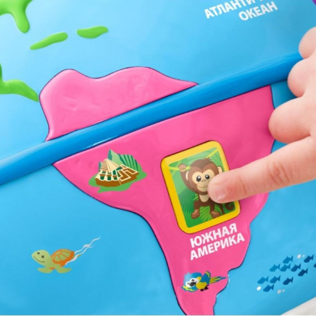 Fisher-Price Laugh & Learn Smart Stages Learning Globe – Educational Interactive Toy for Toddlers (18–36 Months)