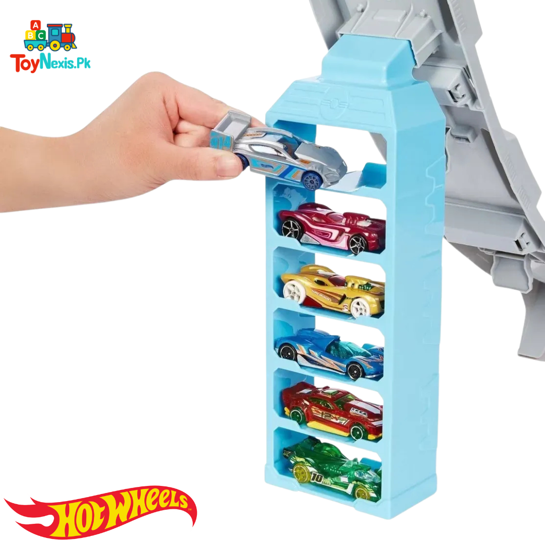 Original HOT WHEELS Let’s Race Action Hill Climb Champion Car Track – Includes 1 Die-Cast Car