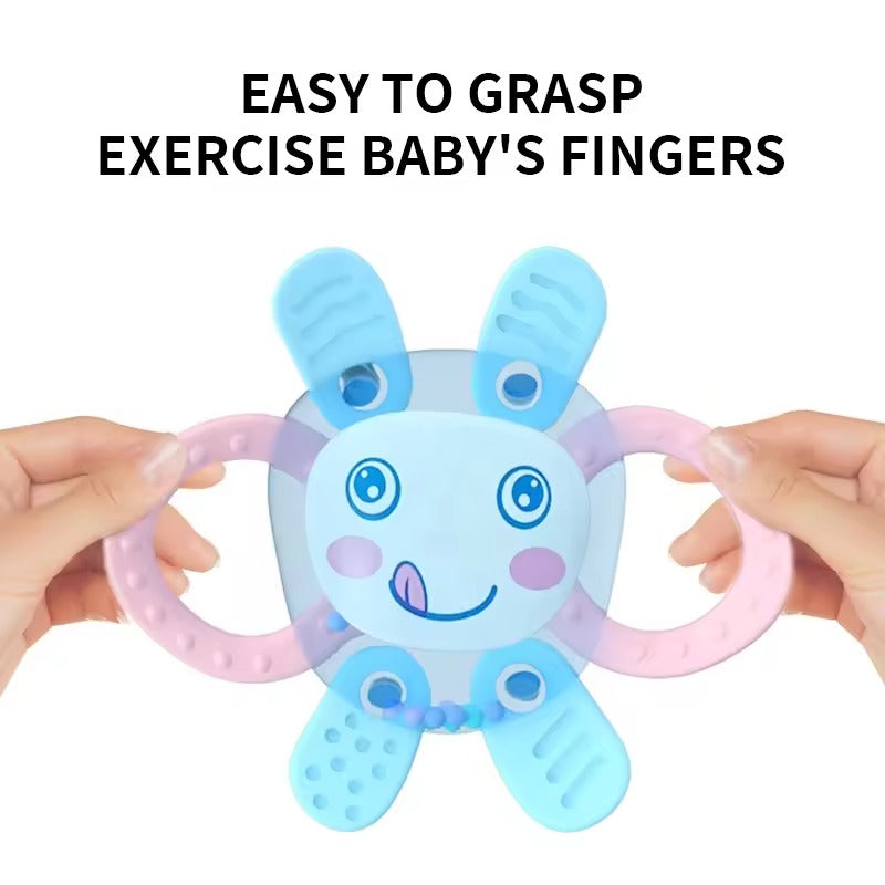 Huanger Baby Rattle | Smiley Face Design | 0M+