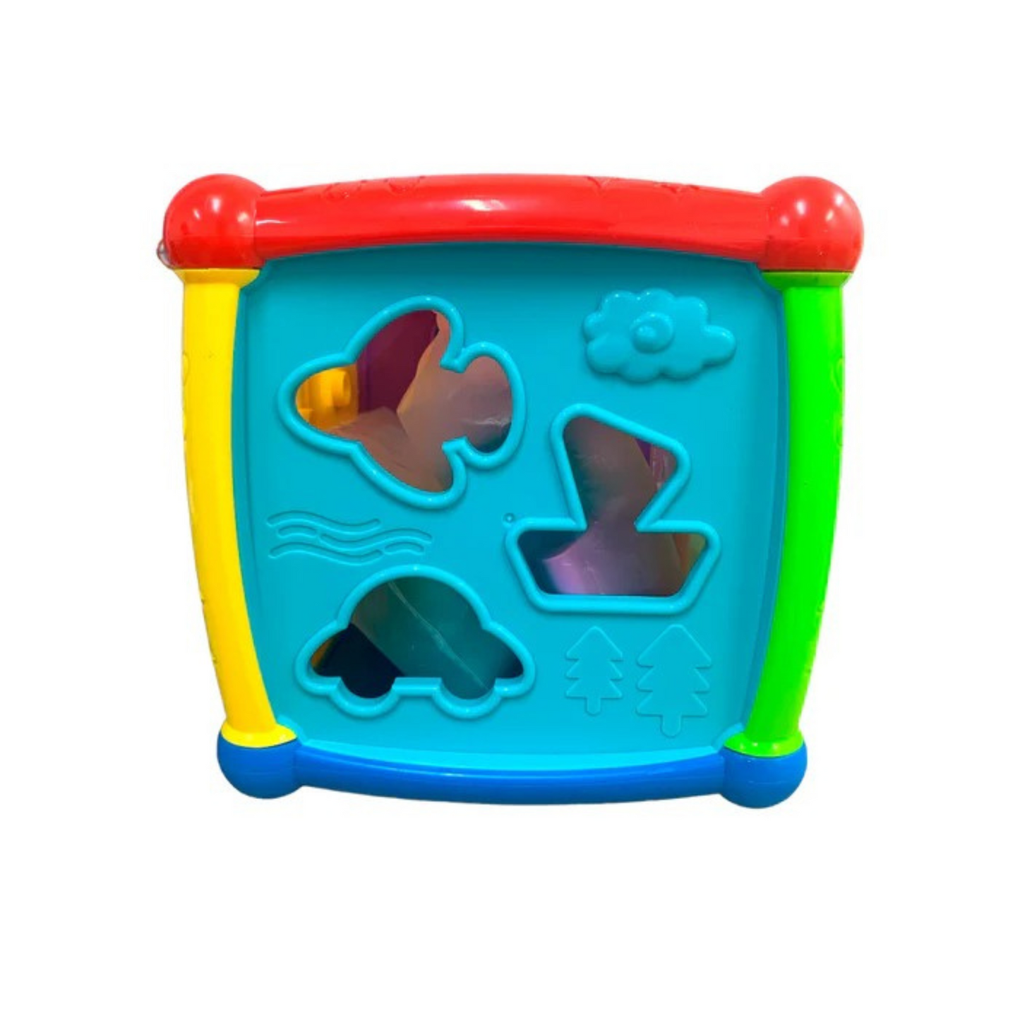 Huanger Fancy Cube | Educational Toy with Music & Blocks | Age 18m+