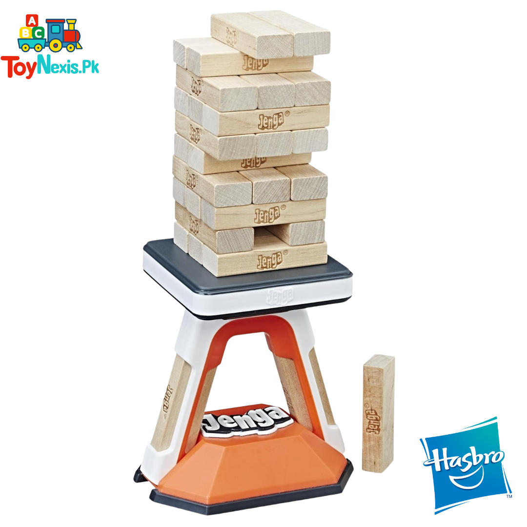 Original Jenga Pass Challenge – Original Hasbro Gaming (8+ Years)
