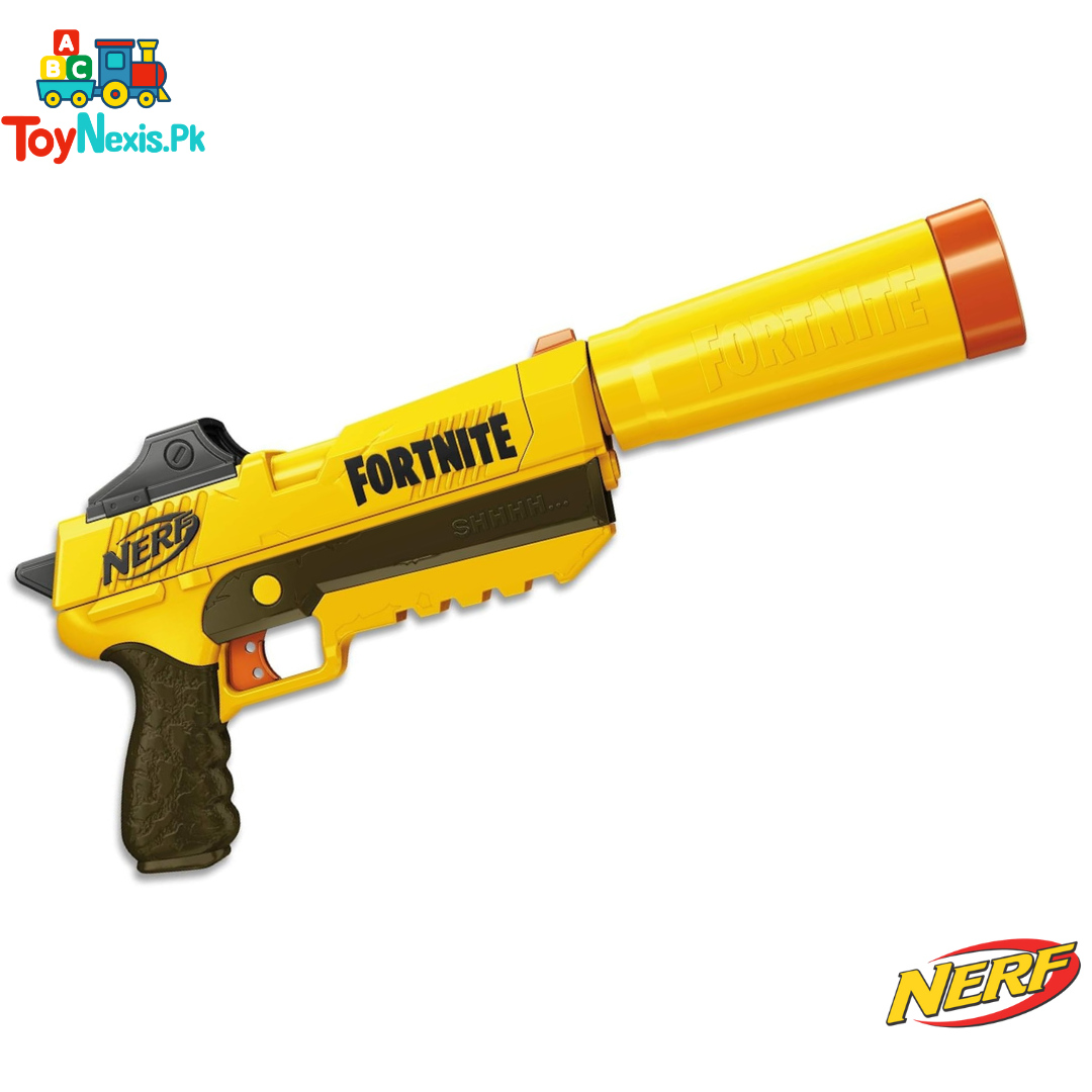 Nerf Fortnite SP-L Elite Dart Blaster – Original Hasbro Toy with Detachable Barrel (Age 8+)