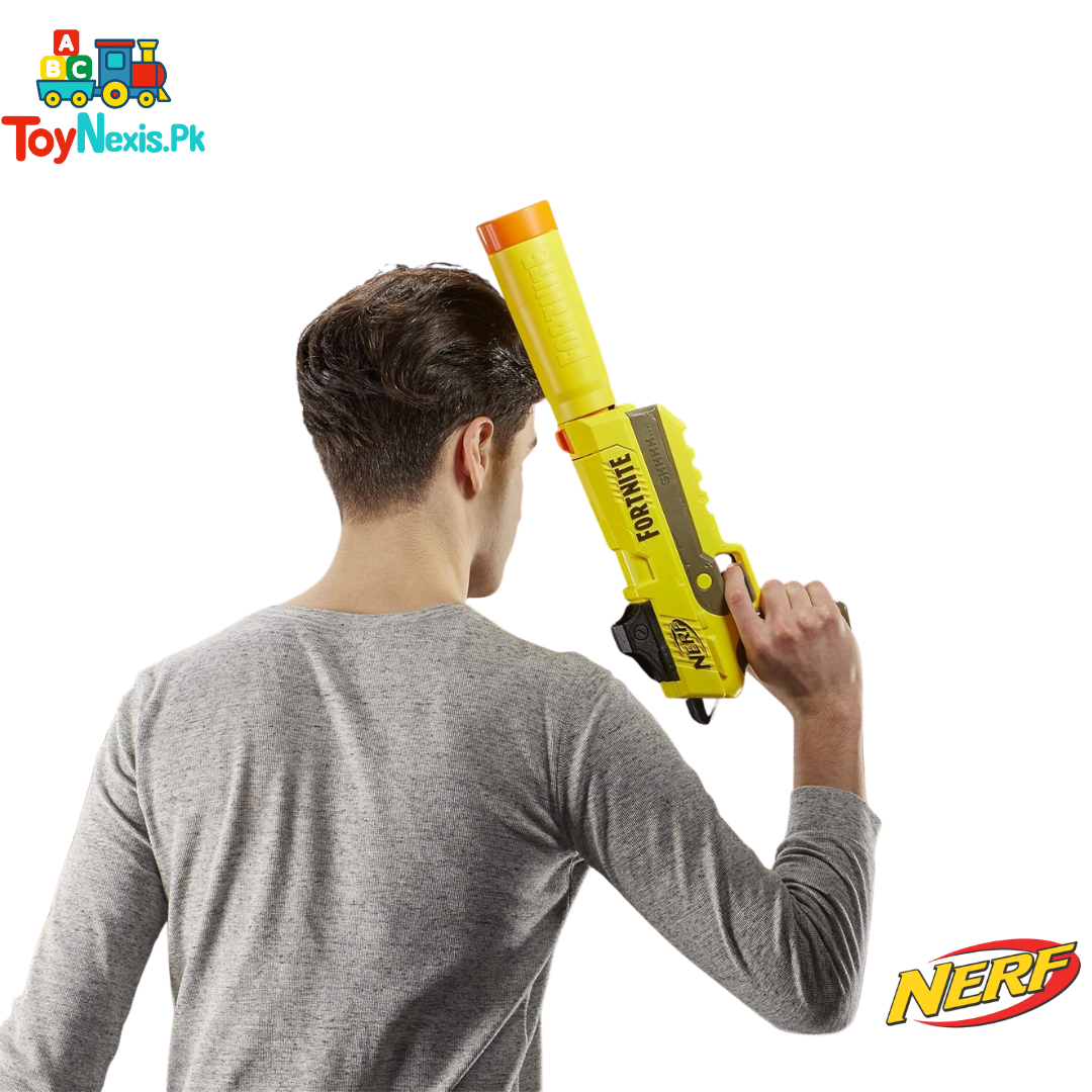 Nerf Fortnite SP-L Elite Dart Blaster – Original Hasbro Toy with Detachable Barrel (Age 8+)