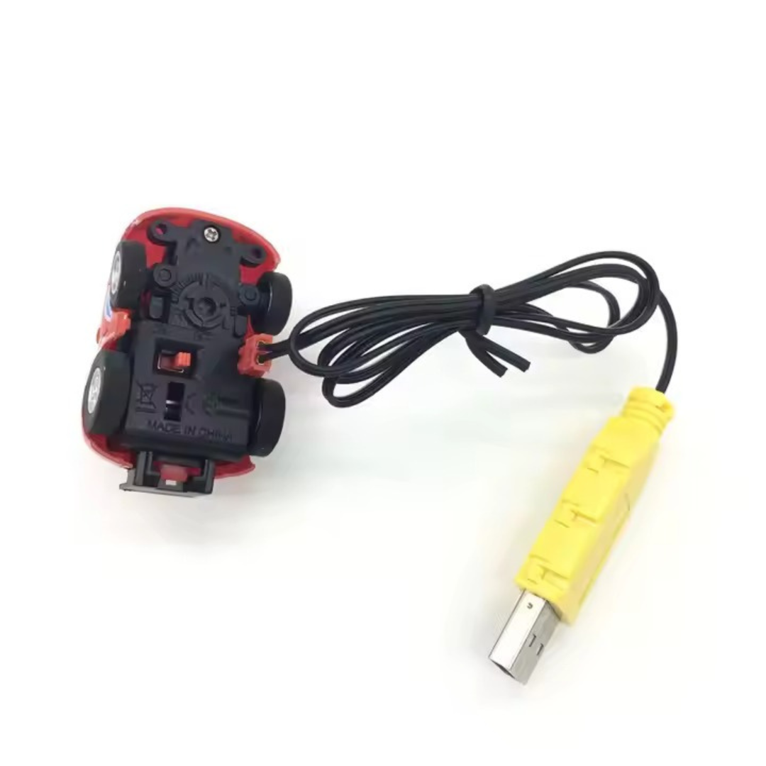 Q Edition Mini Vehicle – Hand Band Remote Control Car with USB Charging for Kids