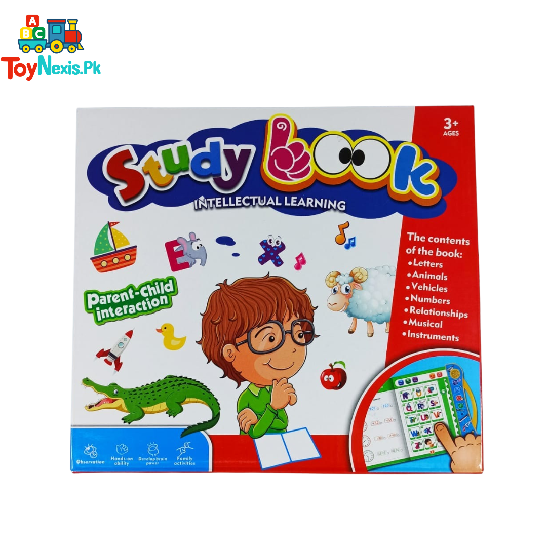 Study Book Intelligence Learning | Interactive Educational Sound Book for Kids