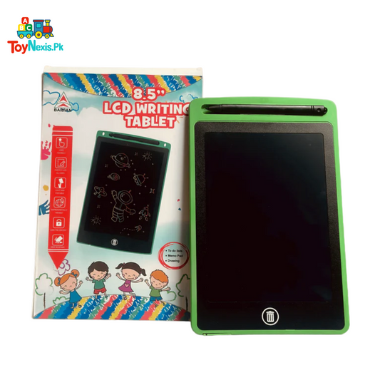 8.5" LCD Writing Tablet – Green | For Kids' Creativity & Learning