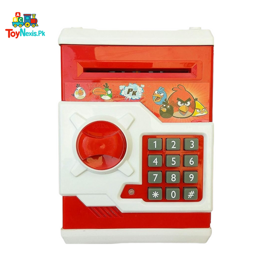 Angry Birds Electronic Money Safe for Kids – Password Protected Coin Bank Toy