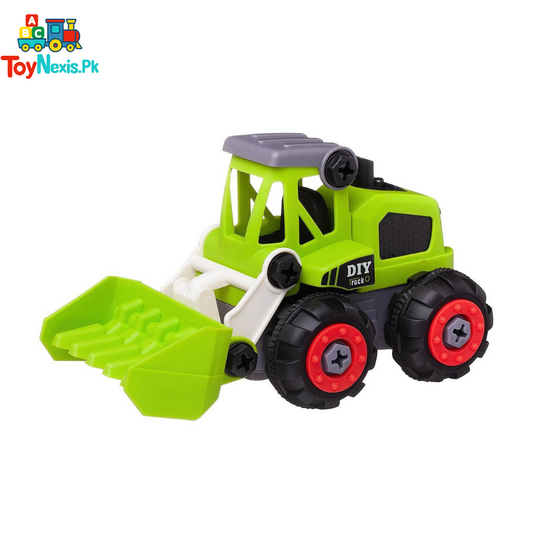 Front Loader Construction Truck | DIY Assembly | Educational Building Toy for Kids