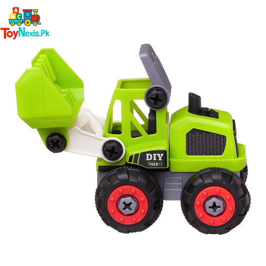 Front Loader Construction Truck | DIY Assembly | Educational Building Toy for Kids