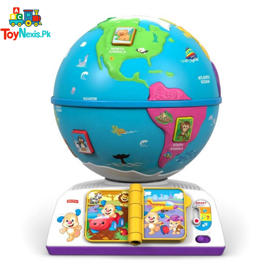 Fisher-Price Laugh & Learn Smart Stages Learning Globe – Educational Interactive Toy for Toddlers (18–36 Months)