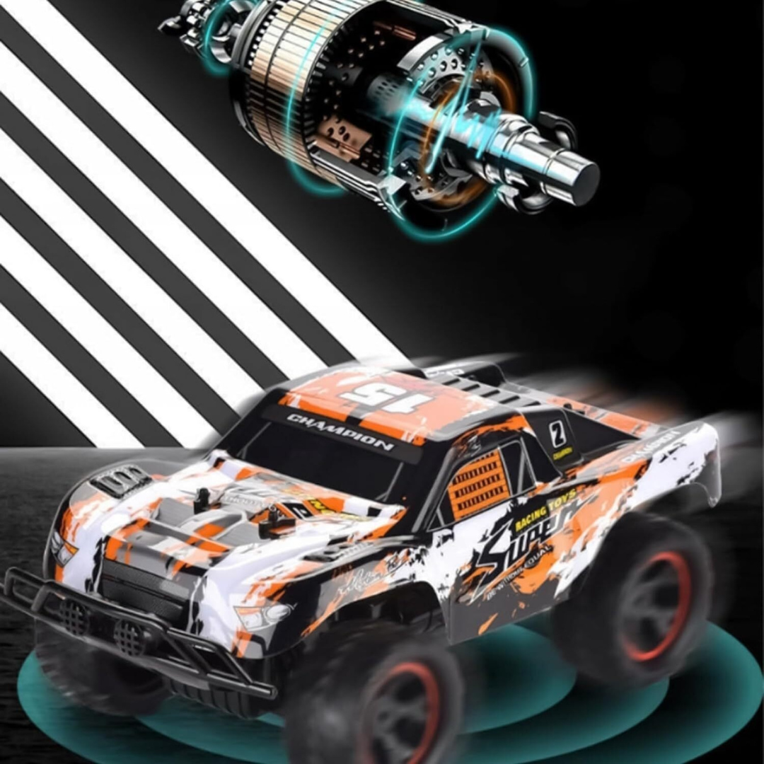 High Speed Military RC Car | 25Km/h  |  1:10 Scale Remote Control Off-Road Truck | Racing Toy for Kids | 5+ Years