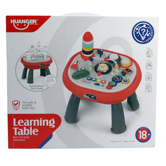 Huanger Activity Learning Table | Early Education Play Center | Age 18M+