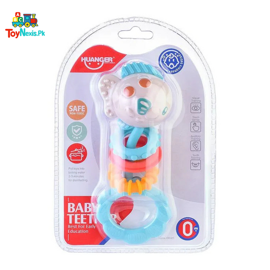 Huanger Baby Teether & Rattle | Fish Design | Age 0M+