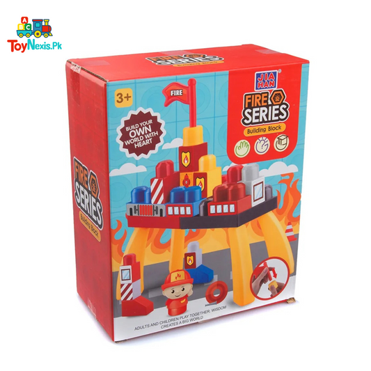 Jia Han Fire Series Building Blocks Set – Imaginative Rescue Play for Kids