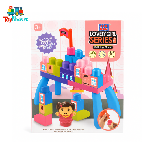 Jia Han Lovely Girl Series – Building Block Set (30 Pcs)