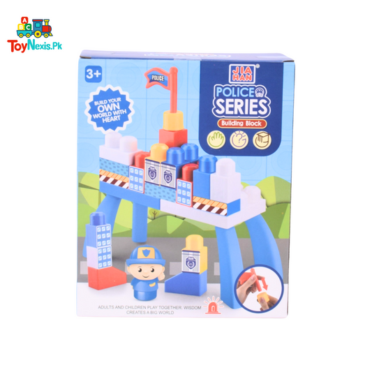 Jia Han Police Series Building Blocks Set – Creative Construction Toy