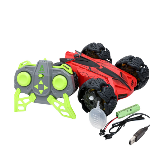 Leader 2.4GHz Spray Stunt Car with Music & 360° Rotation – Remote Control Toy