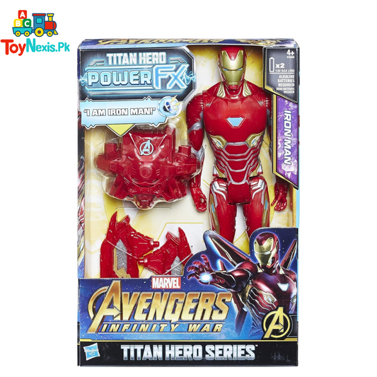 Marvel Avengers Infinity War – Iron Man Titan Hero Power FX Action Figure with Sounds (Hasbro)