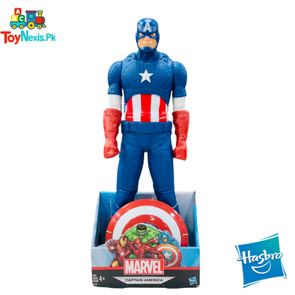 Marvel Avengers Captain America Action Figure – Hasbro Original | Large 50cm Tall | Marvel Superhero Toy