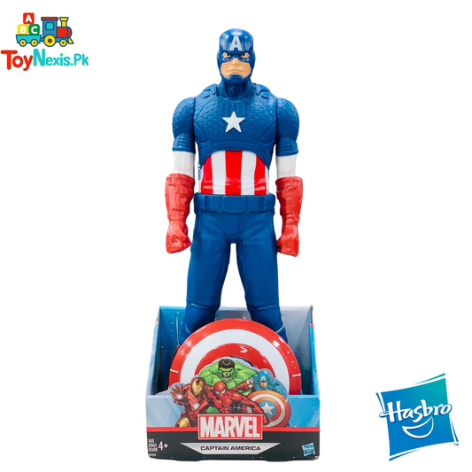 Marvel Avengers Captain America Action Figure – Hasbro Original | Large 50cm Tall | Marvel Superhero Toy