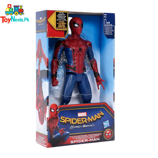 Original Marvel Spider-Man Titan Hero Series | Homecoming Edition | Eye FX Electronic Action Figure