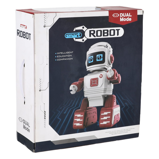 Smart Robot for Kids – Dual Mode Remote & Touch Control | Rechargeable Talking, Dancing, and LED Light Educational Toy Companion for Boys & Girls (Ages 4+)