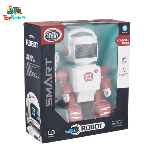 Smart Robot for Kids – Dual Mode Remote & Touch Control | Rechargeable Talking, Dancing, and LED Light Educational Toy Companion for Boys & Girls (Ages 4+)