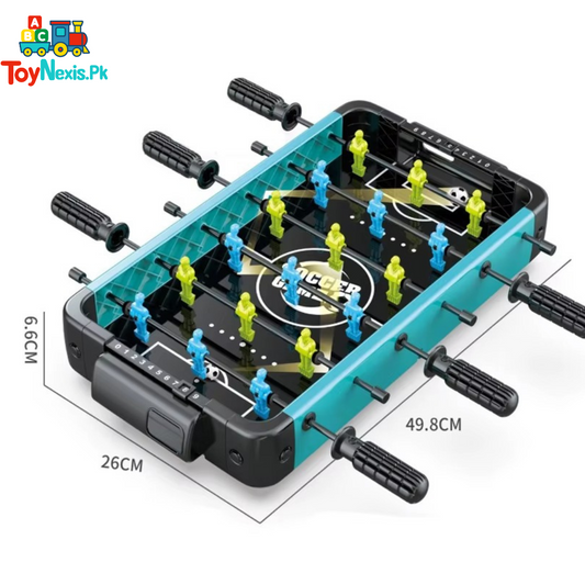 SoccerGP Tabletop Football Game | Mini Foosball Set for Kids & Families