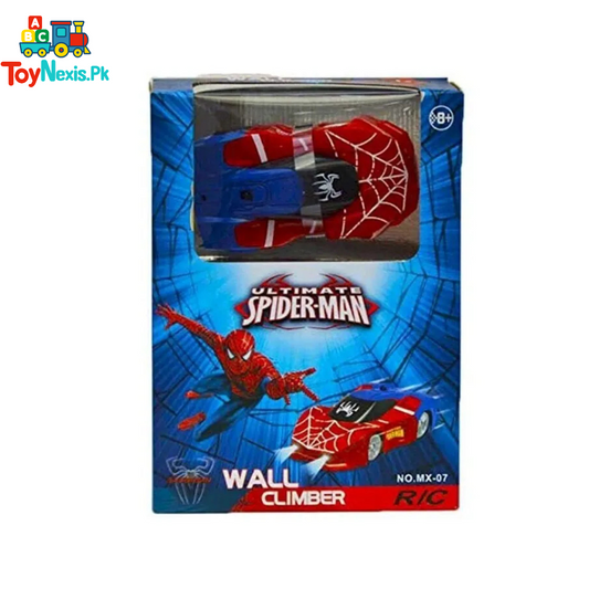 Spider-Man Wall Climber RC Car | Remote Control Gravity-Defying Car | Climbing Racing Toy for Kids | 8+ Years