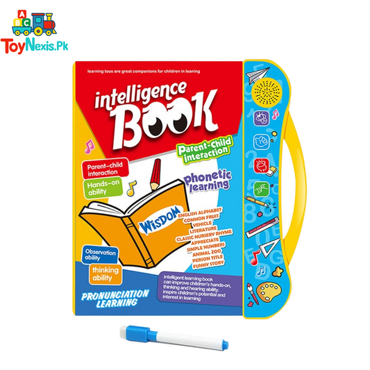 Study Book Intelligence Learning | Interactive Educational Sound Book for Kids