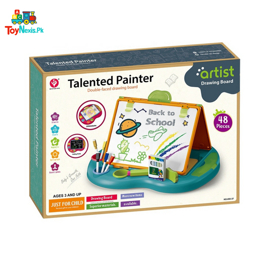 Talented Painter Double-Faced Drawing Board – Creative Fun for Little Artists!