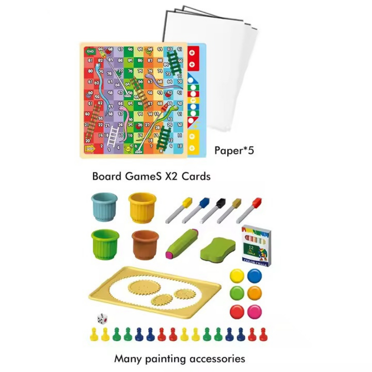 Talented Painter Double-Faced Drawing Board – Creative Fun for Little Artists!